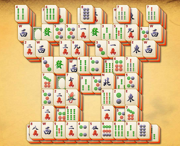 Solo mahjong. Маджонг (пасьянс). Solitaire extreme.